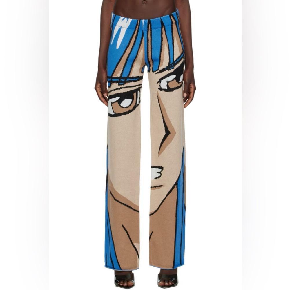 1XBLUE SSENSE Exclusive Blue Anime Lounge Pants size M
